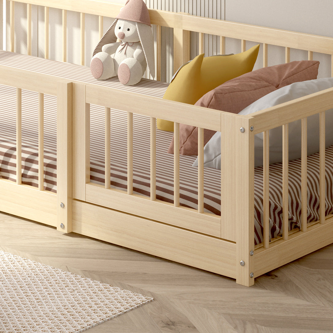 MONTESSORI NATURAL FLOOR BED - TWIN