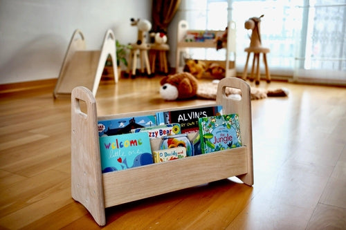 Montessori Wooden Kids' Bookshelf